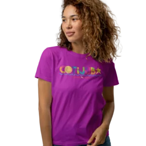 Camisa lilás Ecotijuba